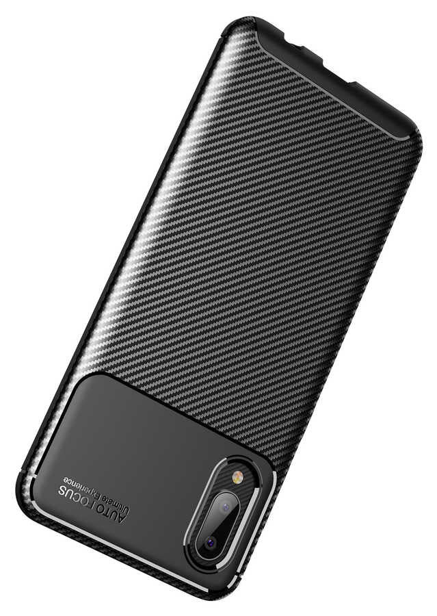 Galaxy A02 Kılıf Zore Negro Silikon Kapak Lacivert