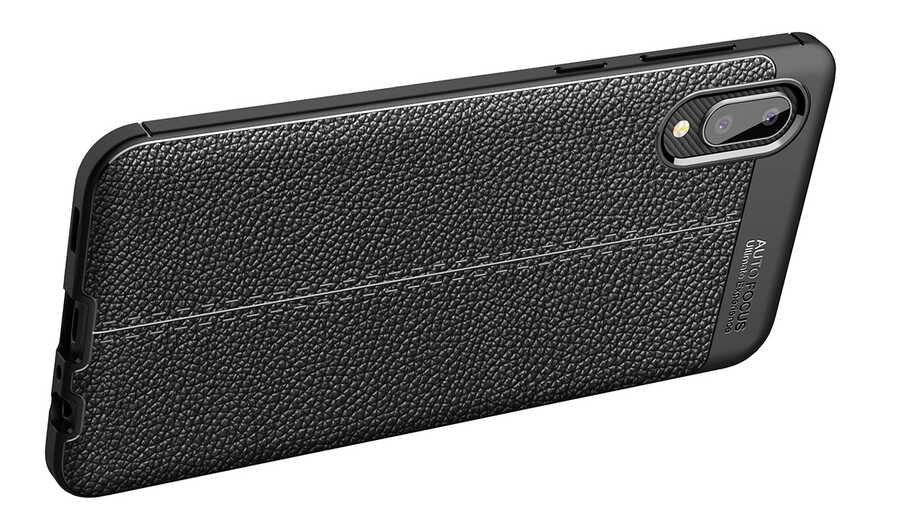 Galaxy A02 Kılıf Zore Niss Silikon Kapak Lacivert