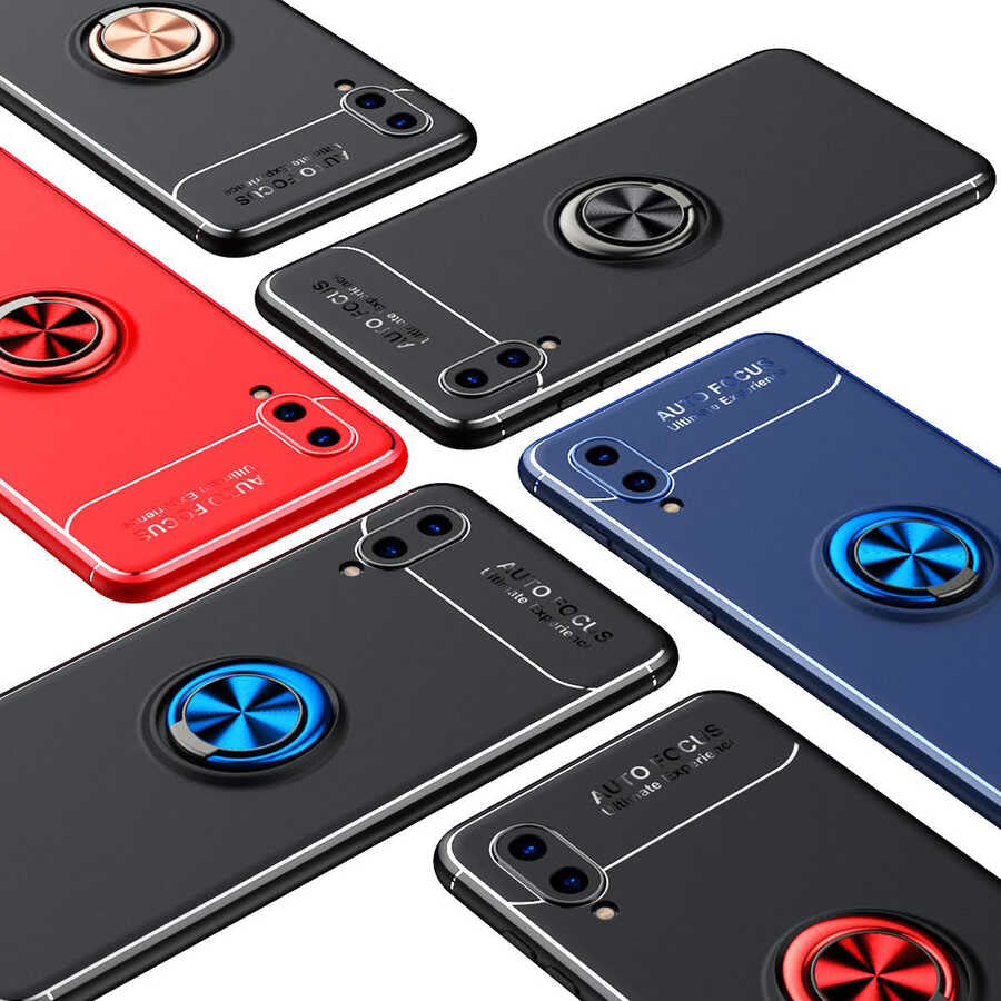 Galaxy A02 Kılıf Zore Ravel Silikon Kapak Siyah