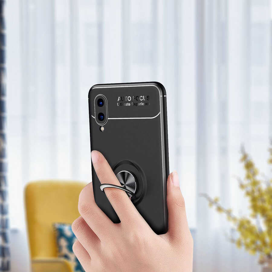 Galaxy A02 Kılıf Zore Ravel Silikon Kapak Kırmızı