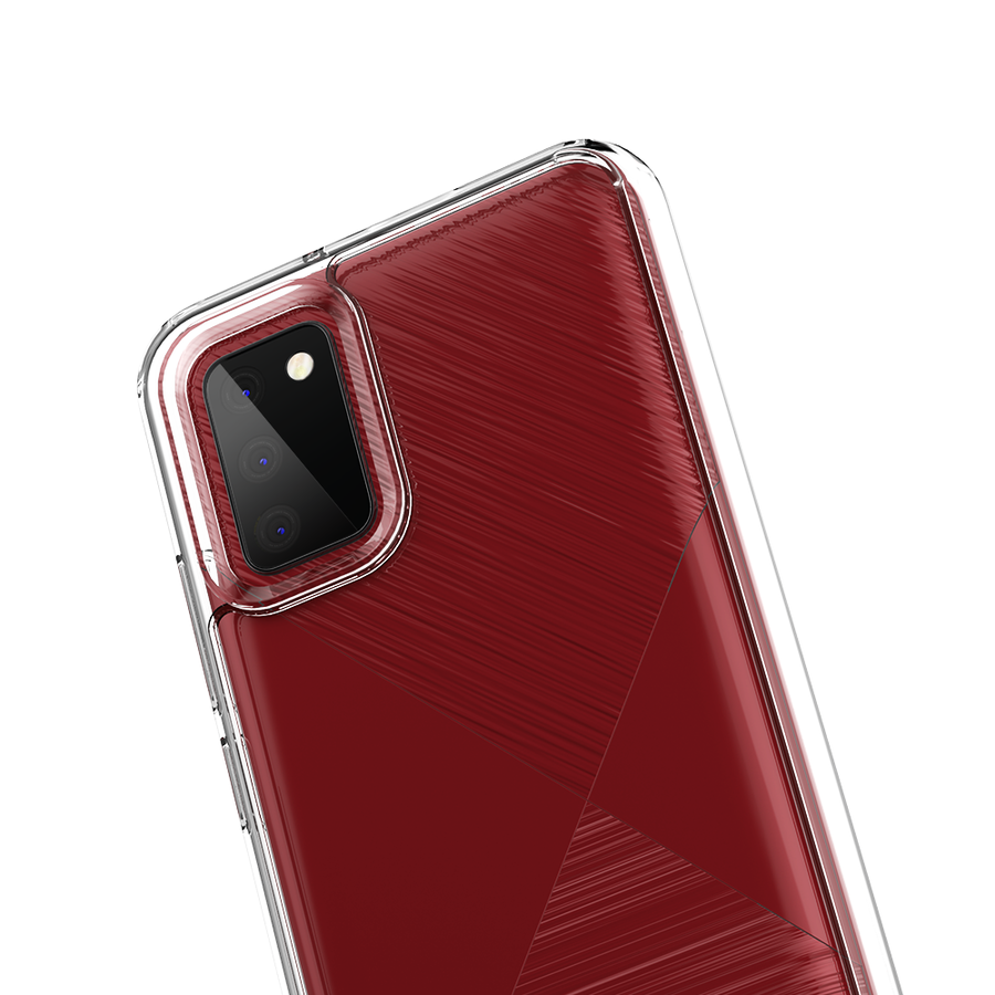 Galaxy A02S Kılıf Zore Coss Kapak Renksiz