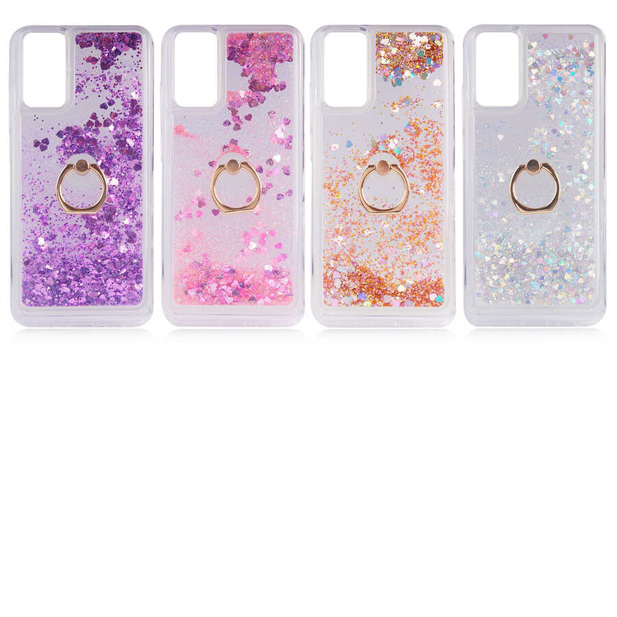 Galaxy A02S Kılıf Zore Milce Kapak Gümüş