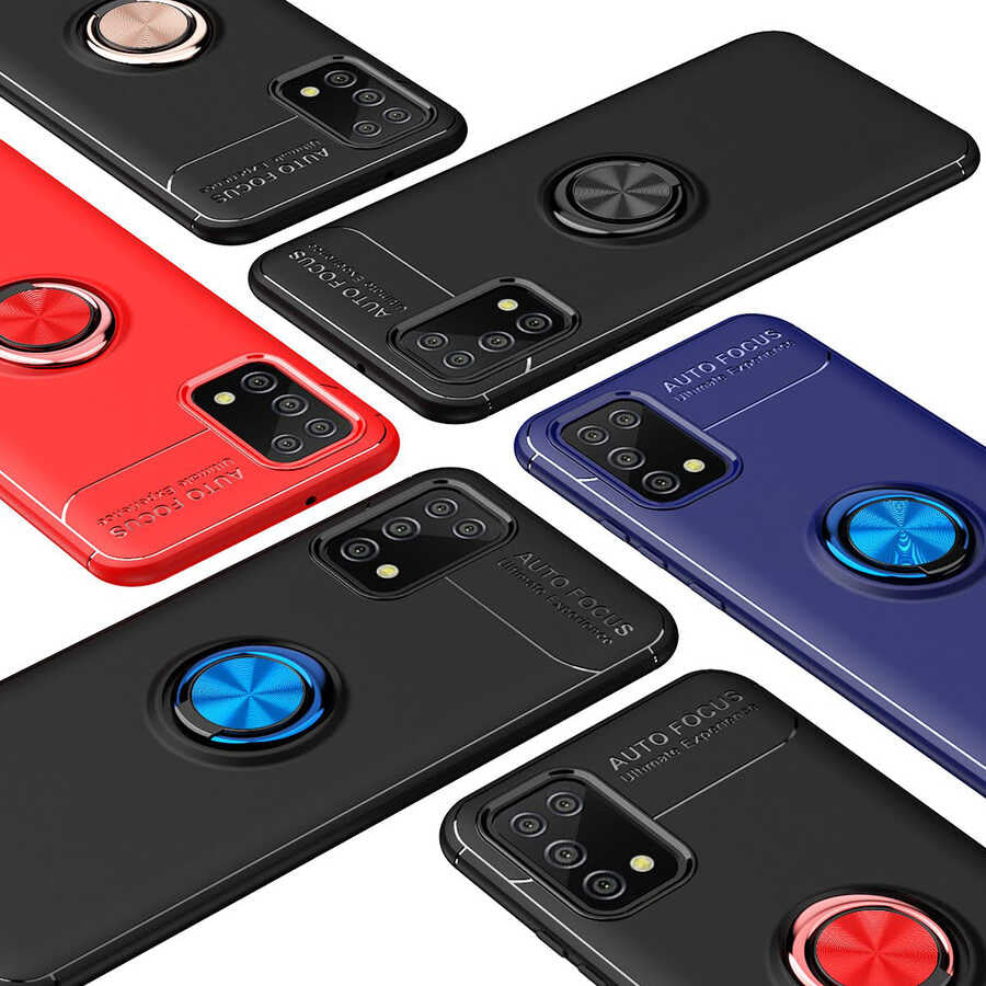 Galaxy A02S Kılıf Zore Ravel Silikon Kapak Mavi