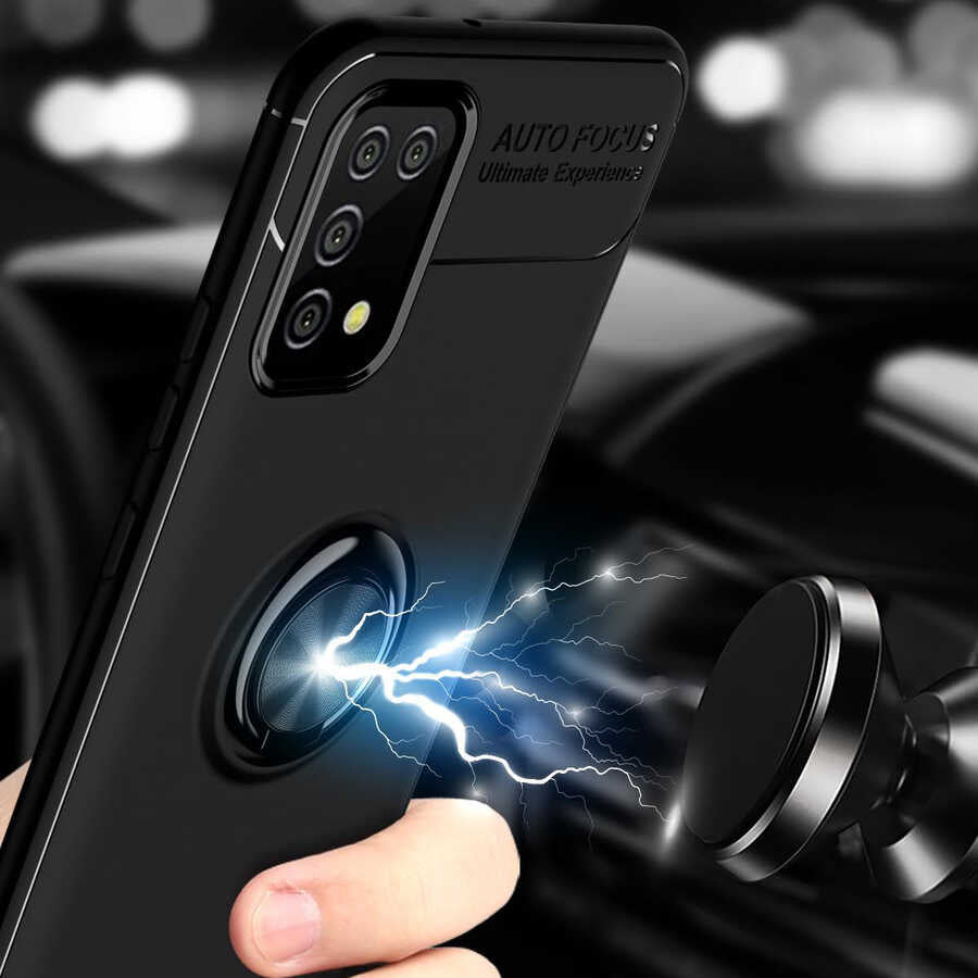 Galaxy A02S Kılıf Zore Ravel Silikon Kapak Mavi