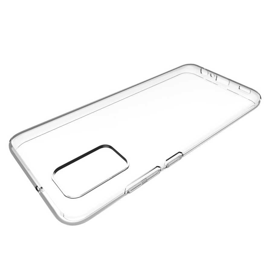 Galaxy A02S Kılıf Zore Süper Silikon Kapak Renksiz