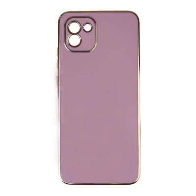 Galaxy A03 Kılıf Zore Bark Kapak Rose Gold