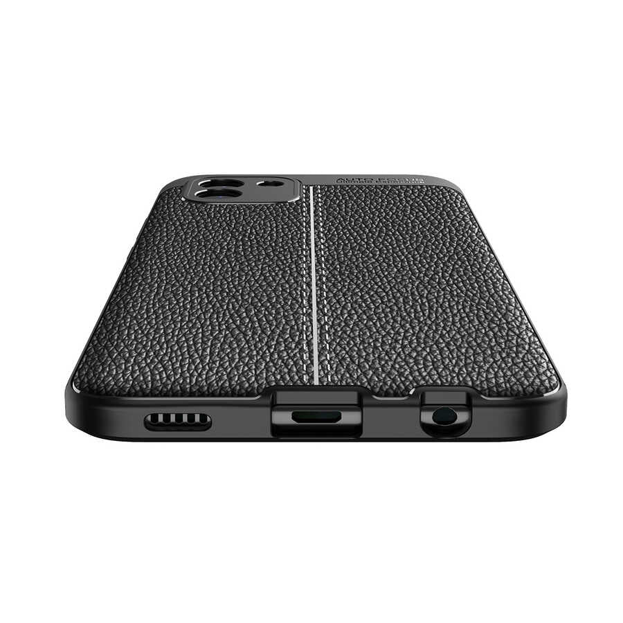 Galaxy A03 Kılıf Zore Niss Silikon Kapak Siyah