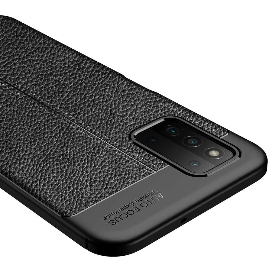 Galaxy A03S Kılıf Zore Niss Silikon Kapak Lacivert