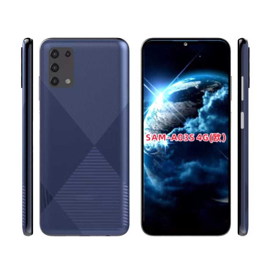 Galaxy A03S Kılıf Zore Süper Silikon Kapak Renksiz