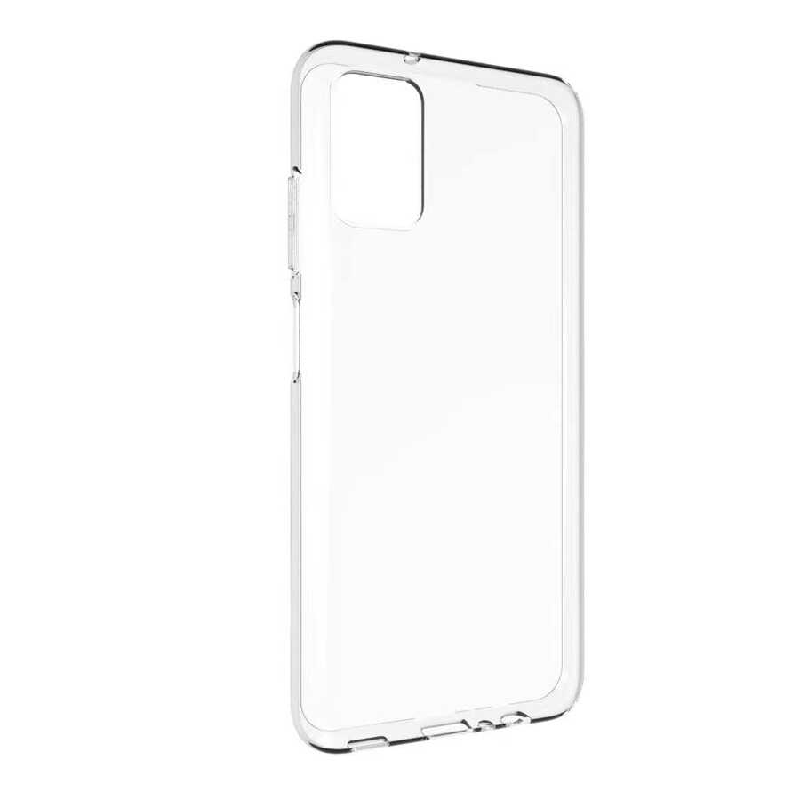 Galaxy A03S Kılıf Zore Süper Silikon Kapak Renksiz