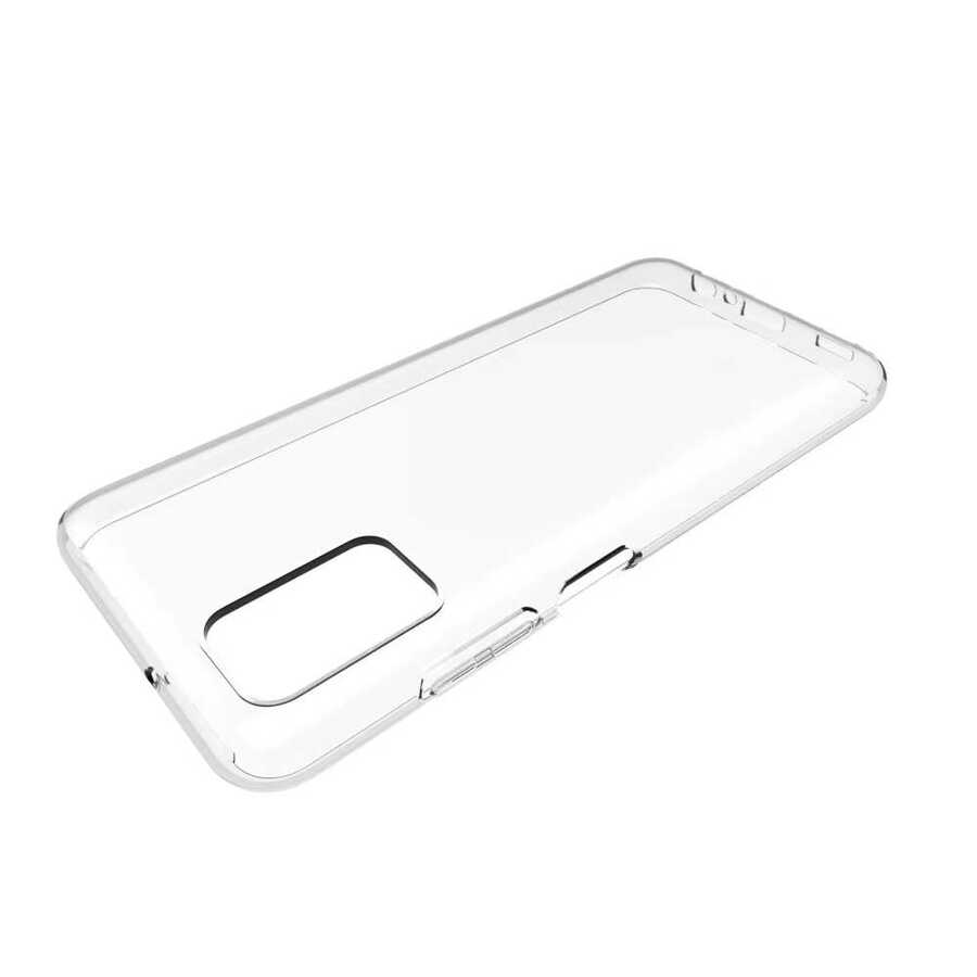 Galaxy A03S Kılıf Zore Süper Silikon Kapak Renksiz