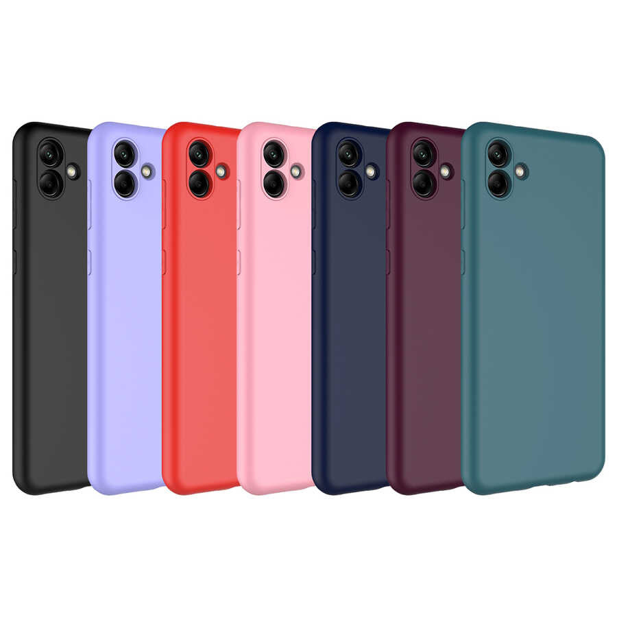 Galaxy A04 Kılıf Zore Mara Lansman Kapak Turuncu