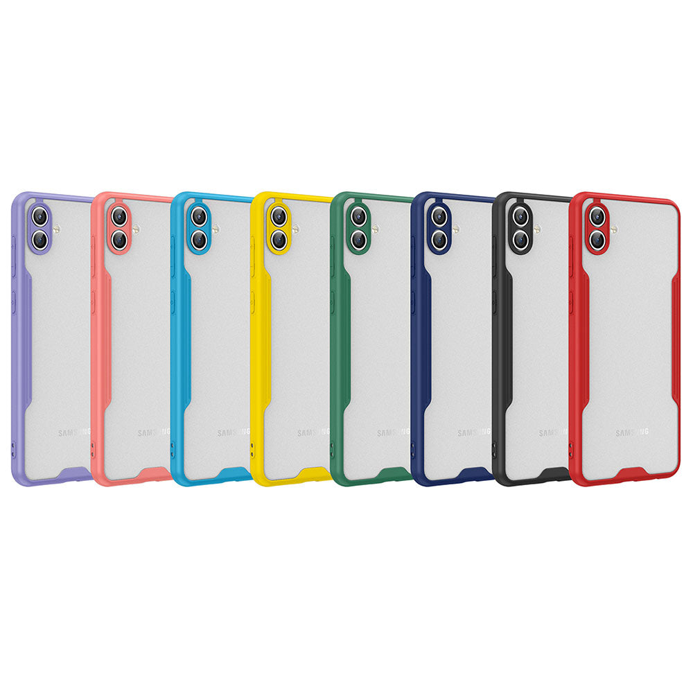 Galaxy A04 Kılıf Zore Parfe Kapak Siyah