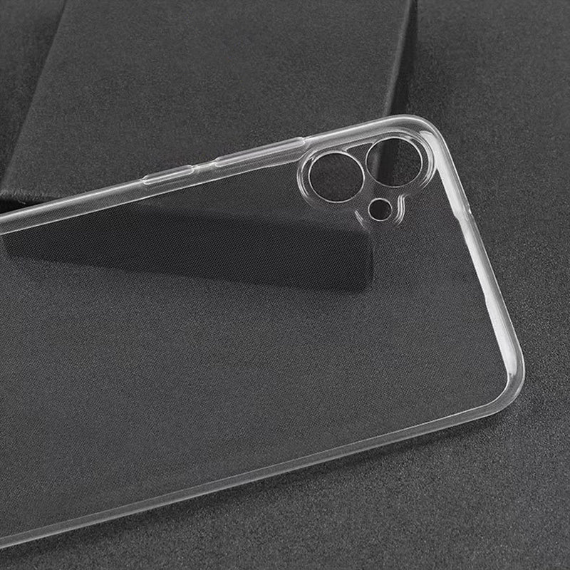 Galaxy A04E Kılıf Zore Süper Silikon Kapak Renksiz