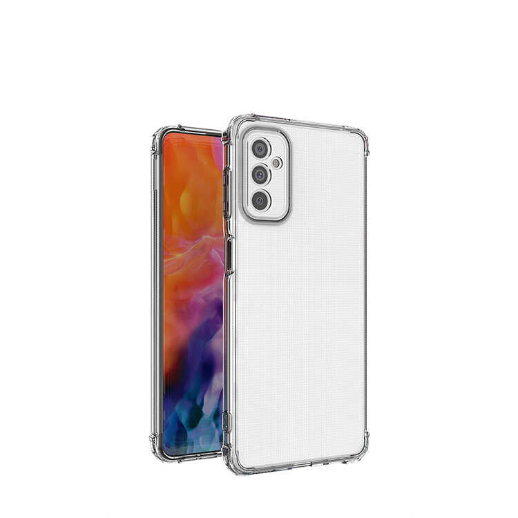 Galaxy A04S Kılıf Zore 2mm Anti Shock Silikon Renksiz