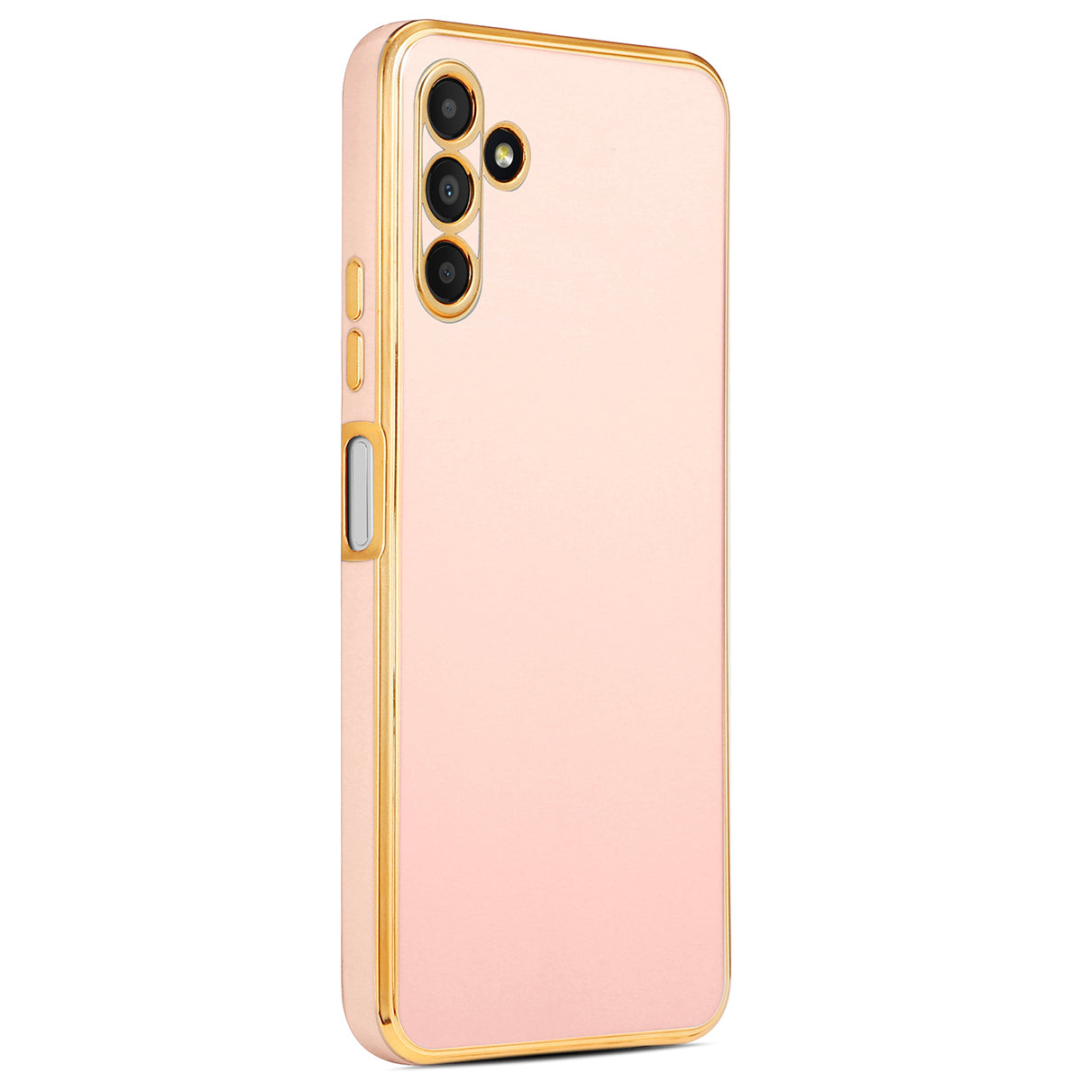 Galaxy A04S Kılıf Zore Bark Kapak Rose Gold