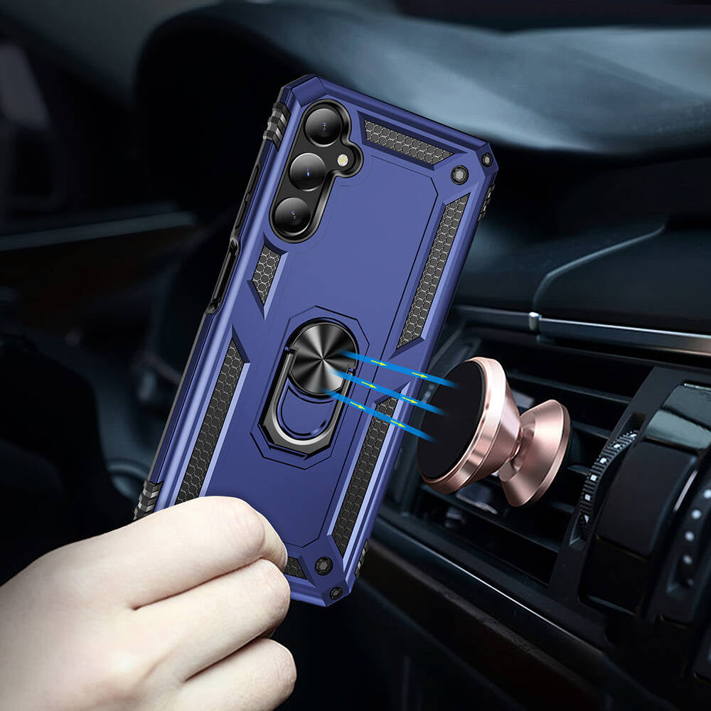 Galaxy A05S Kılıf Zore Vega Kapak Mavi