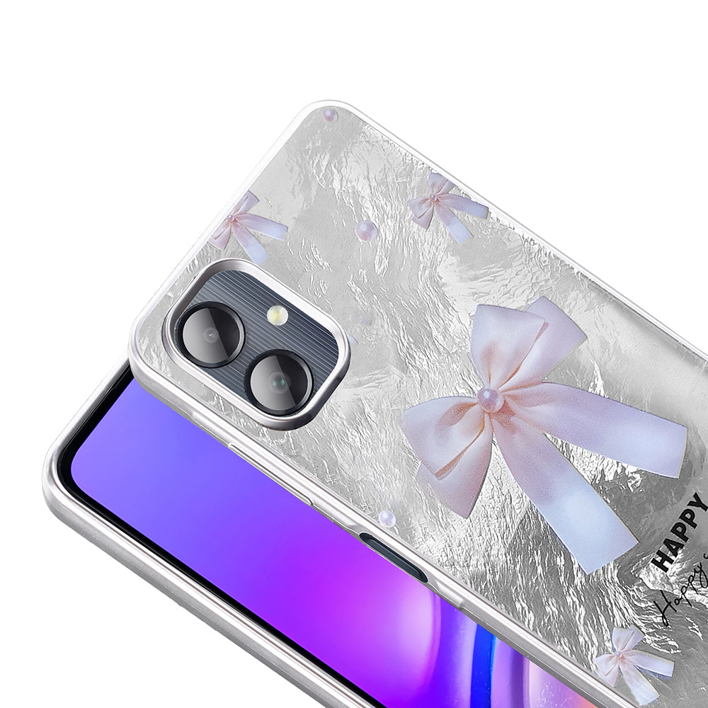 Galaxy A06 Kılıf Desenli Zore Mep Kapak Küçük Fiyonk