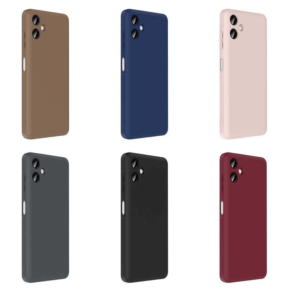 Galaxy A06 Kılıf Kamera Korumalı Kartlık Hazneli Zore Vitra Kapak Lacivert