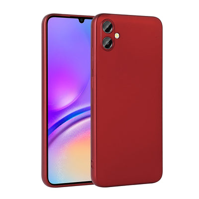 Galaxy A06 Kılıf Zore Premier Silikon Kapak Mürdüm