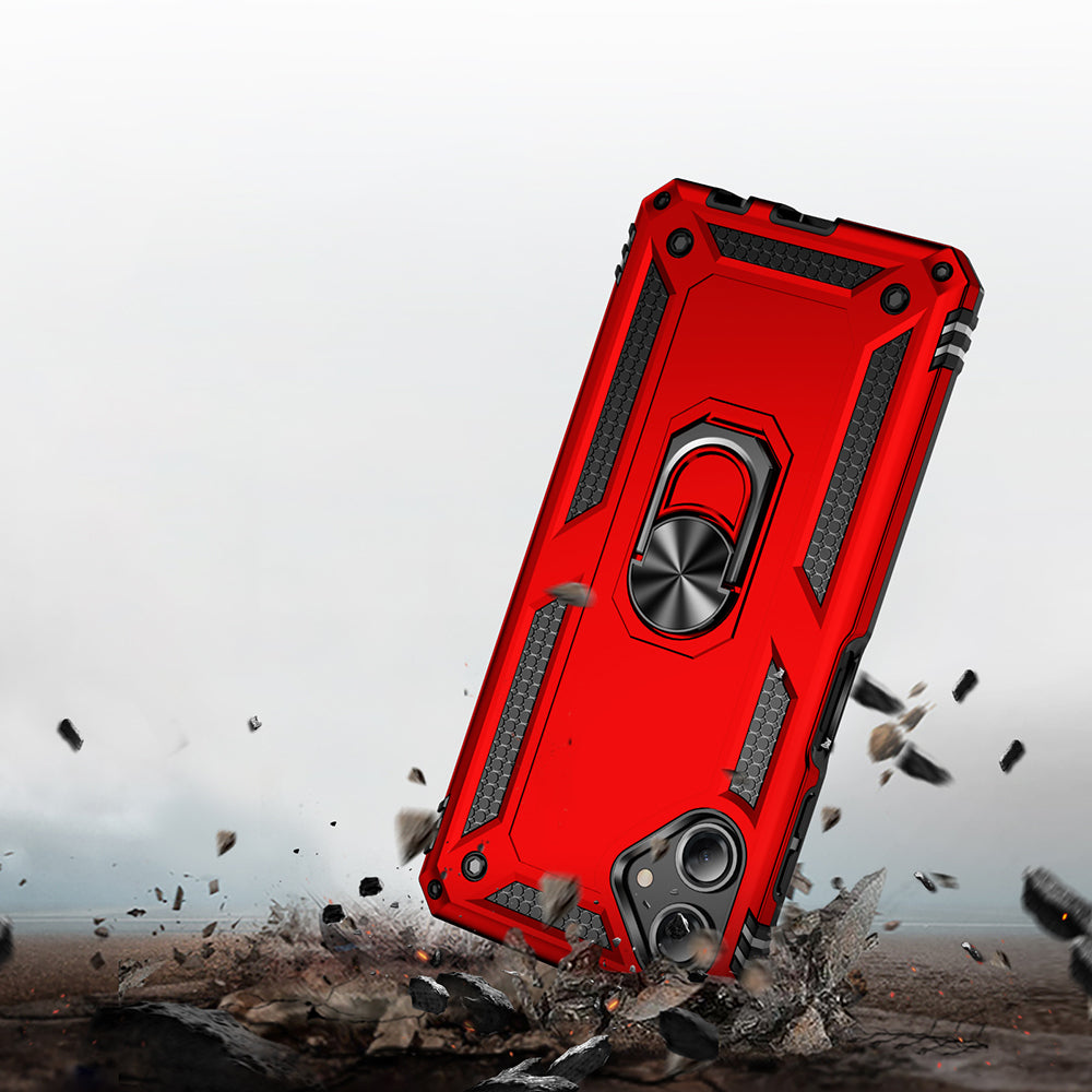 Galaxy A06 Kılıf Zore Vega Kapak Kırmızı