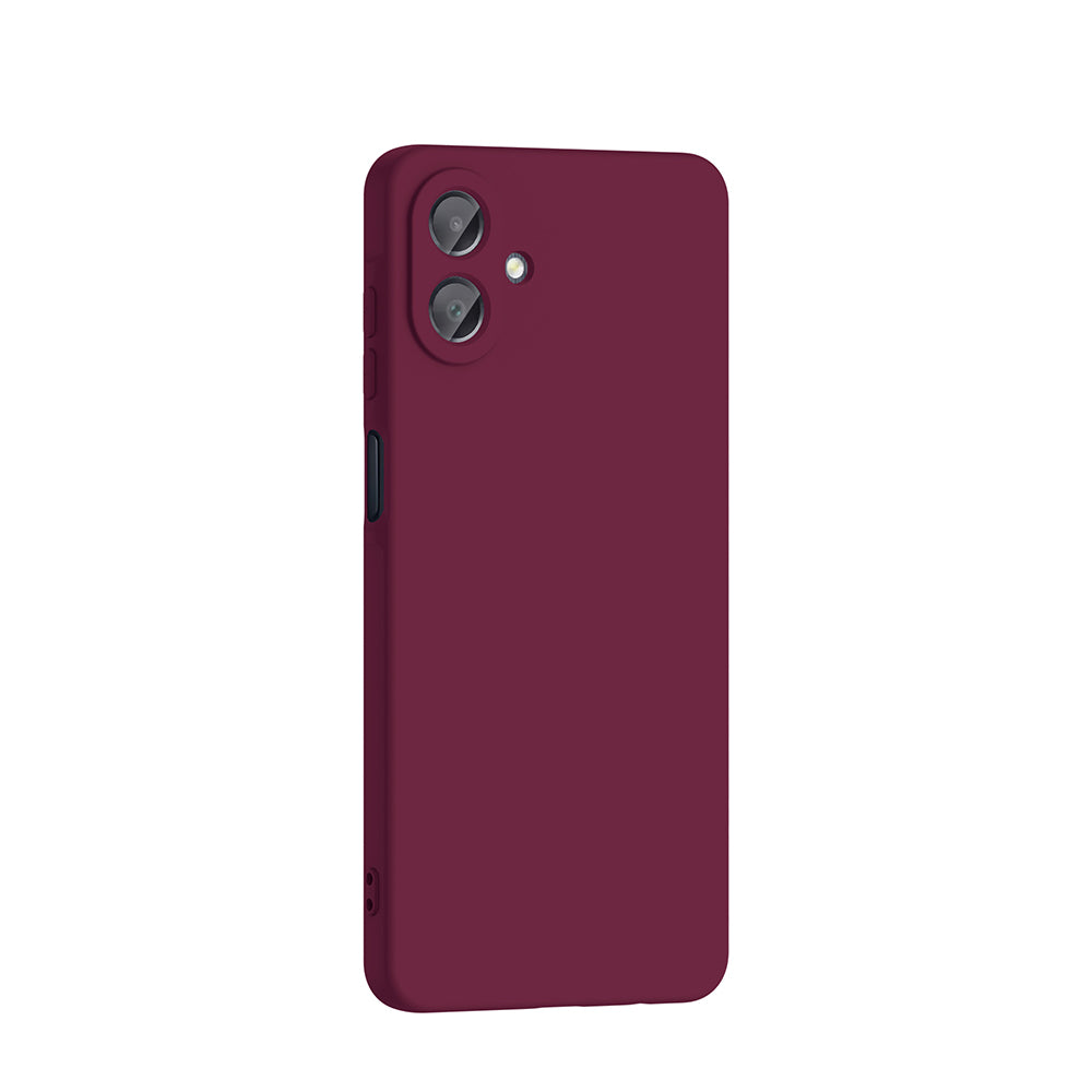 Galaxy A07 Kılıf Zore Mara Lansman Kapak Koyu Mor