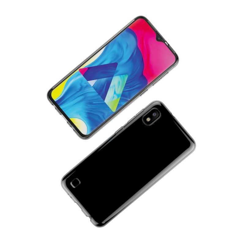 Galaxy A10 Kılıf Zore Süper Silikon Kapak Renksiz