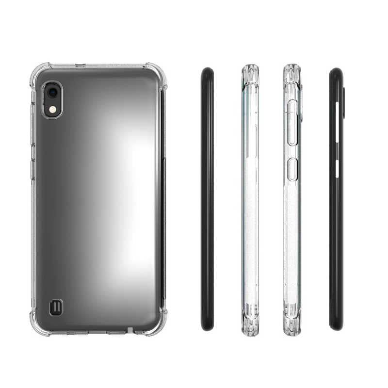 Galaxy A10 Kılıf Zore Nitro Anti Shock Silikon Renksiz