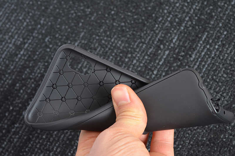 Galaxy A10 Kılıf Zore Ravel Silikon Kapak Siyah