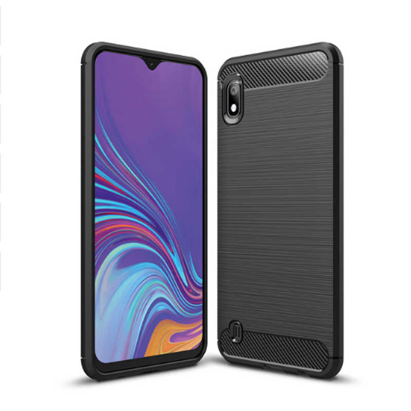 Galaxy A10 Kılıf Zore Room Silikon Kapak Siyah