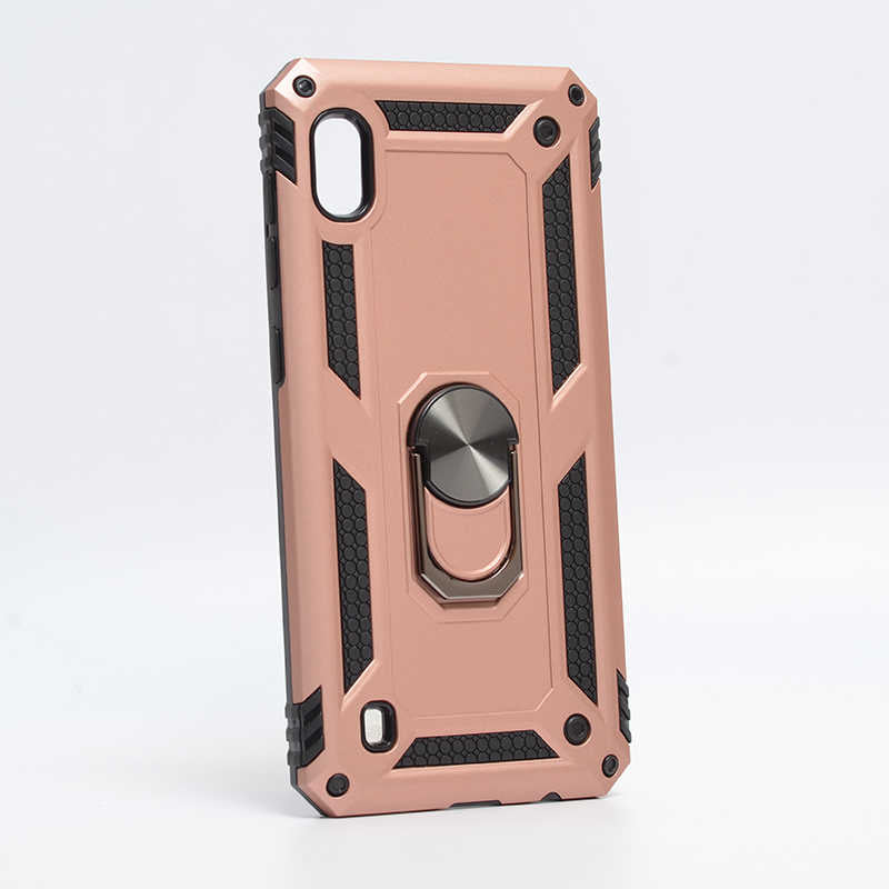 Galaxy A10 Kılıf Zore Vega Kapak Rose Gold