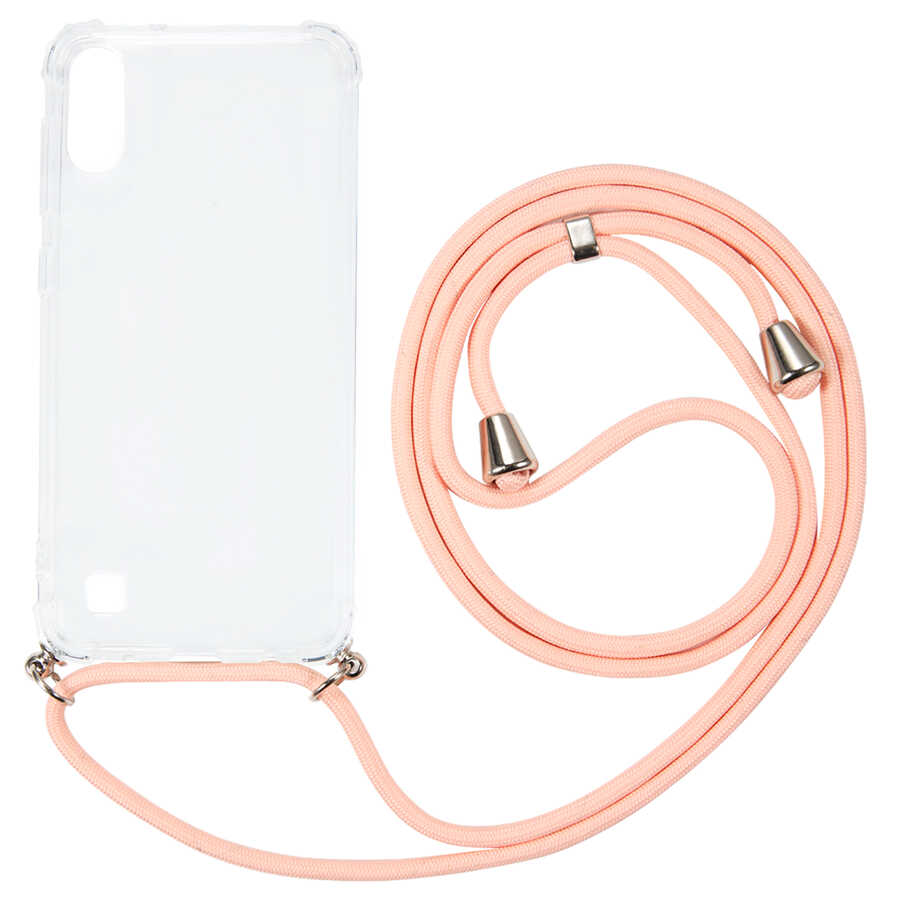 Galaxy A10 Kılıf Zore X-Rop Kapak Renksiz