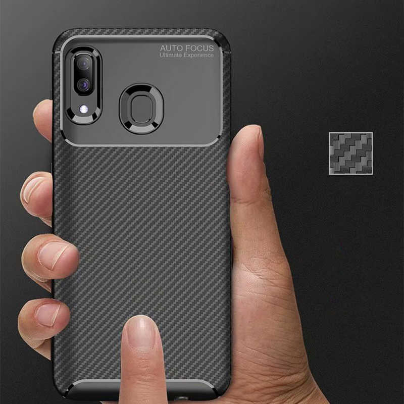 Galaxy A10S Kılıf Zore Negro Silikon Kapak Siyah