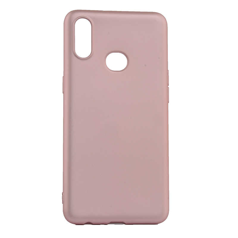 Galaxy A10S Kılıf Zore Premier Silikon Kapak Rose Gold