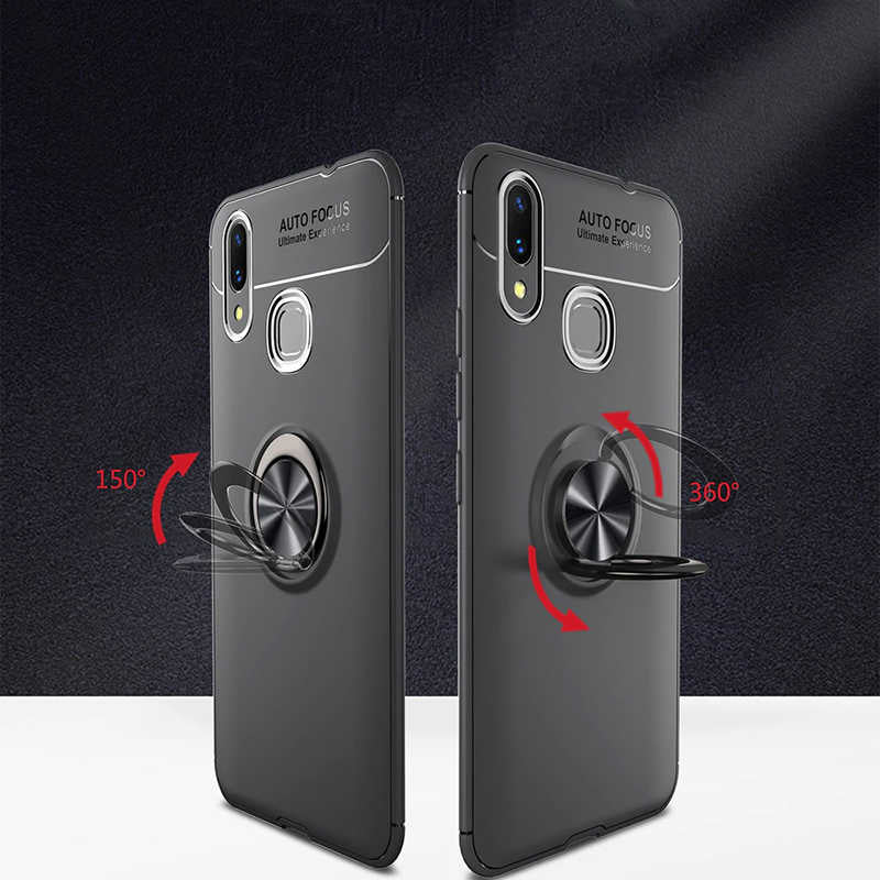 Galaxy A10S Kılıf Zore Ravel Silikon Kapak Siyah-Mavi