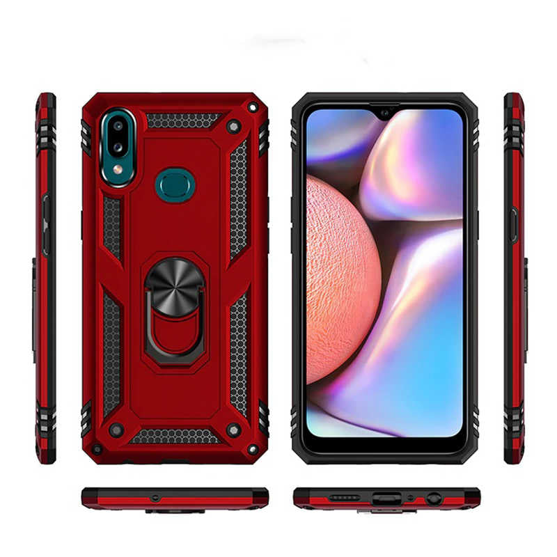 Galaxy A10S Kılıf Zore Vega Kapak Siyah