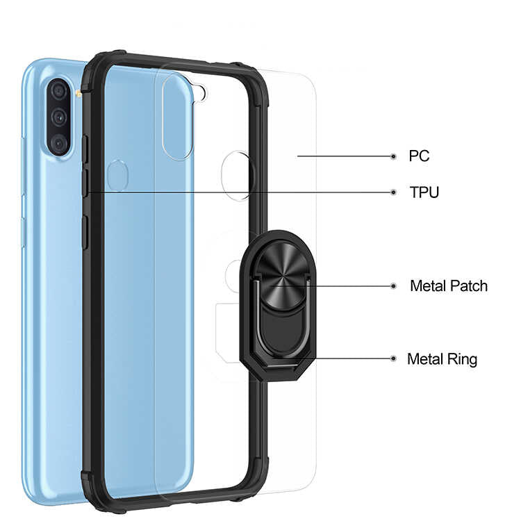 Galaxy A11 Kılıf Zore Mola Kapak Kırmızı