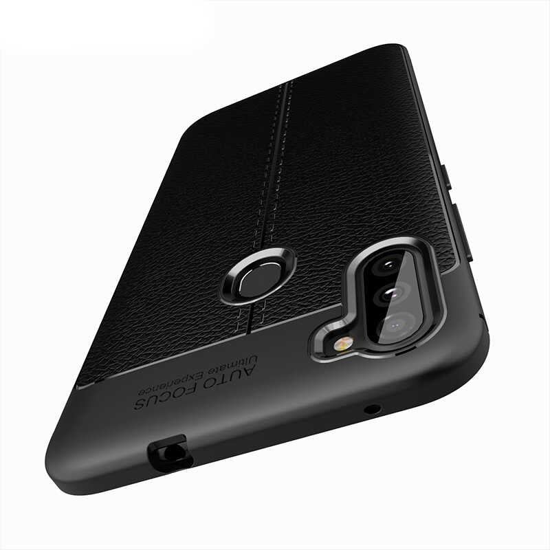 Galaxy A11 Kılıf Zore Niss Silikon Kapak Kırmızı