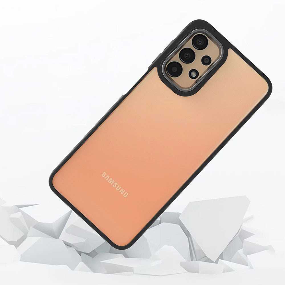 Galaxy A13 4G Kılıf Zore Flora Kapak Rose Gold