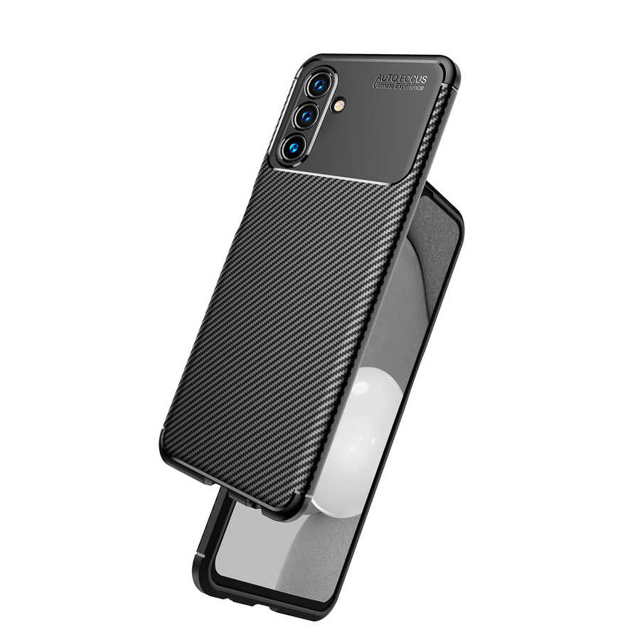 Galaxy A13 5G Kılıf Zore Negro Silikon Kapak Lacivert