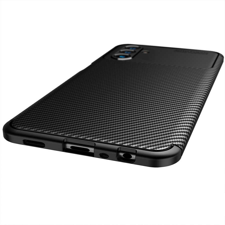 Galaxy A13 5G Kılıf Zore Negro Silikon Kapak Lacivert