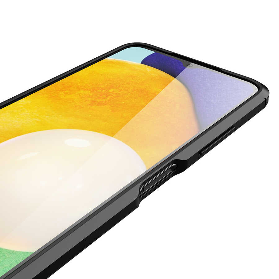 Galaxy A13 5G Kılıf Zore Niss Silikon Kapak Siyah