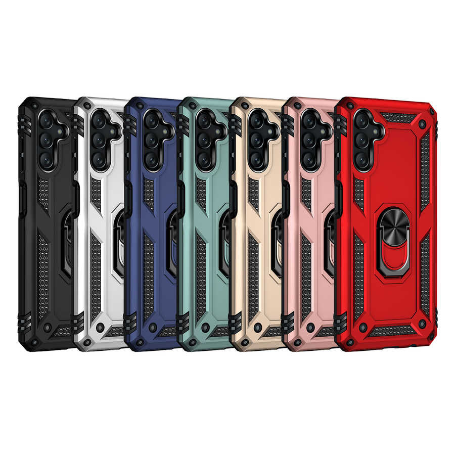 Galaxy A13 5G Kılıf Zore Vega Kapak Gold