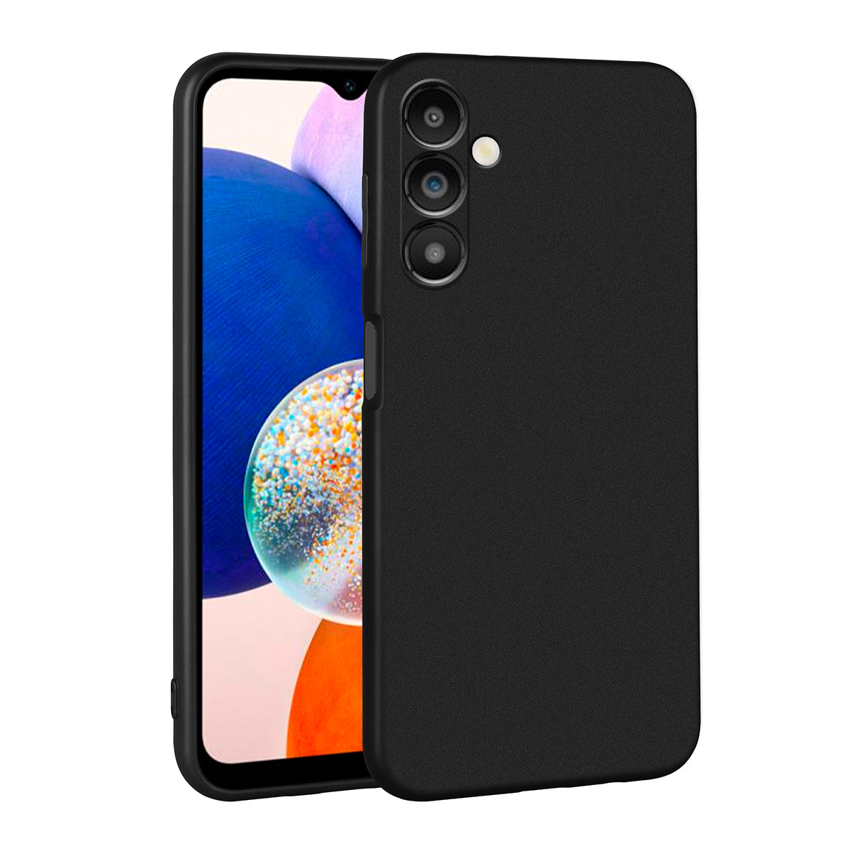 Galaxy A14 Kılıf Zore Premier Silikon Kapak Siyah