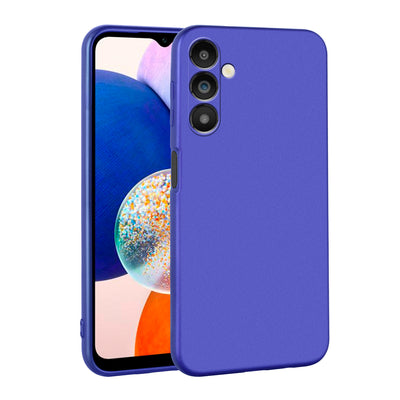 Galaxy A14 Kılıf Zore Premier Silikon Kapak Saks Mavi