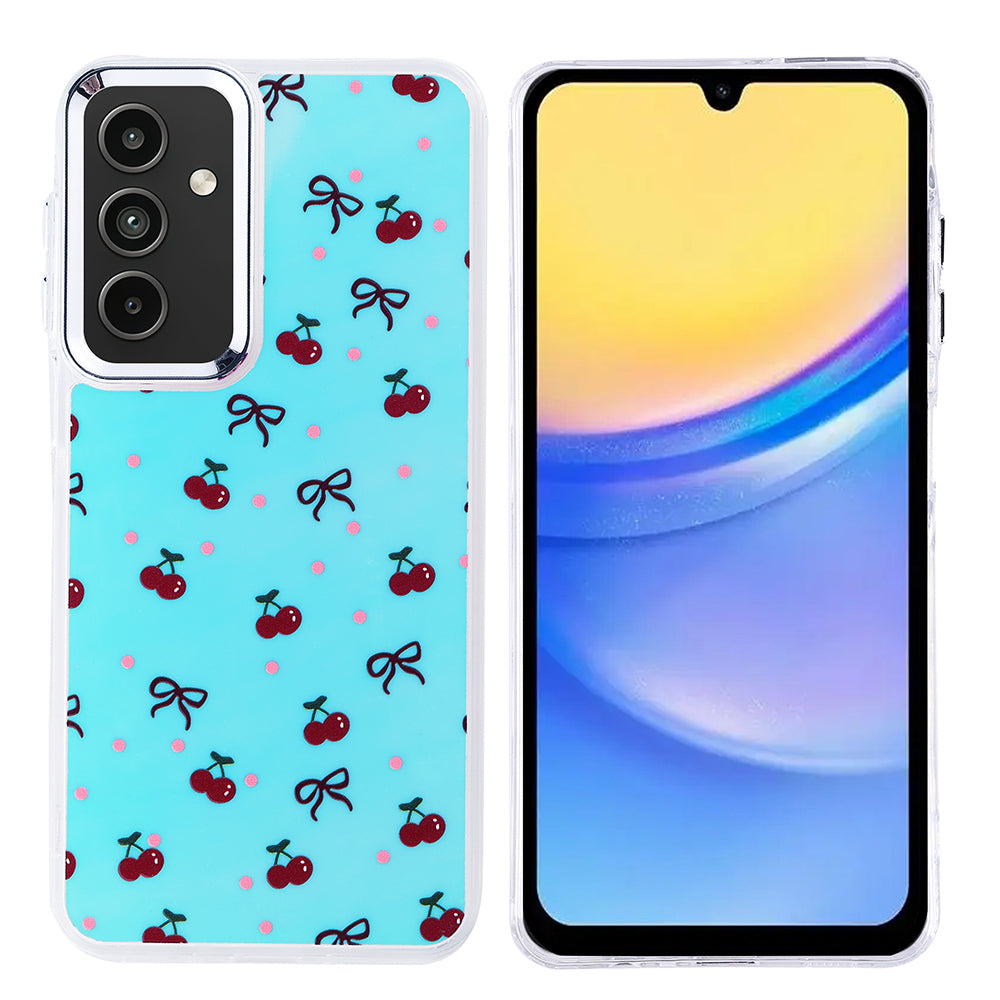 Galaxy A15 Kılıf Airbag Tasarımlı Zore Hadra Kapak Kiraz