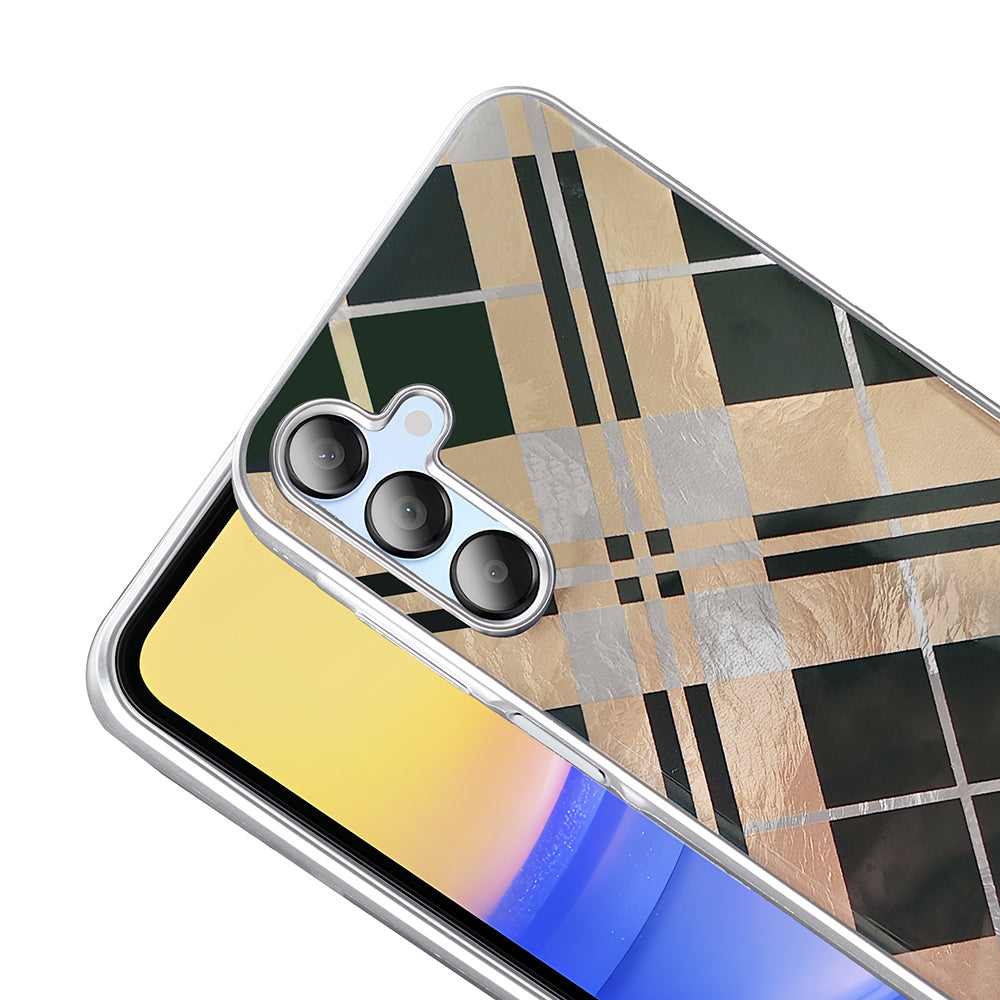 Galaxy A15 Kılıf Desenli Zore Mep Kapak İncili Fiyonk