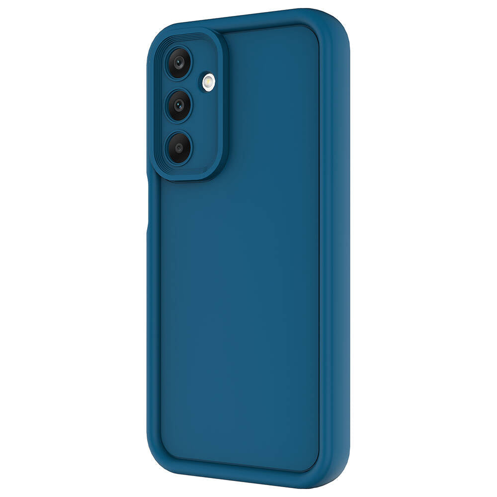 Galaxy A15 Kılıf Kamera Korumalı Zore Ananas Kapak Kahverengi