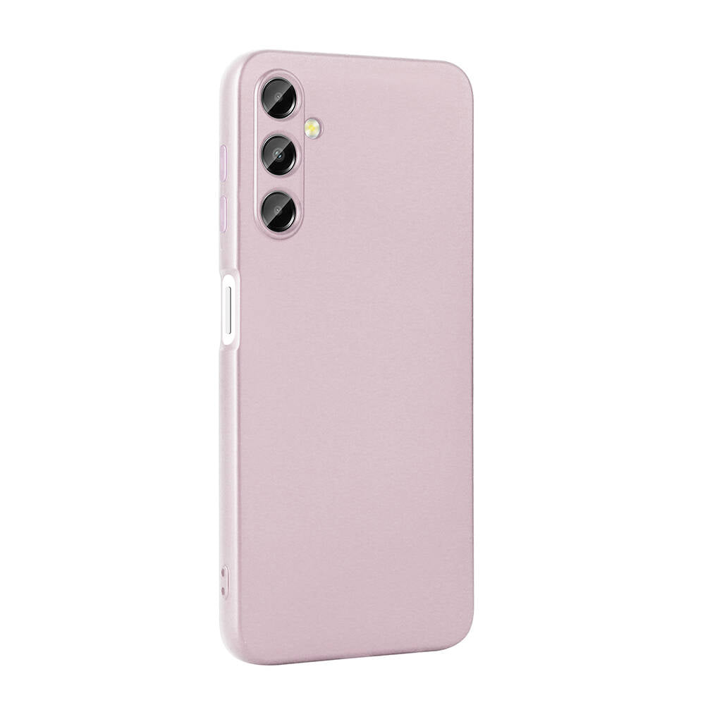 Galaxy A15 Kılıf Zore Premier Silikon Kapak Mürdüm