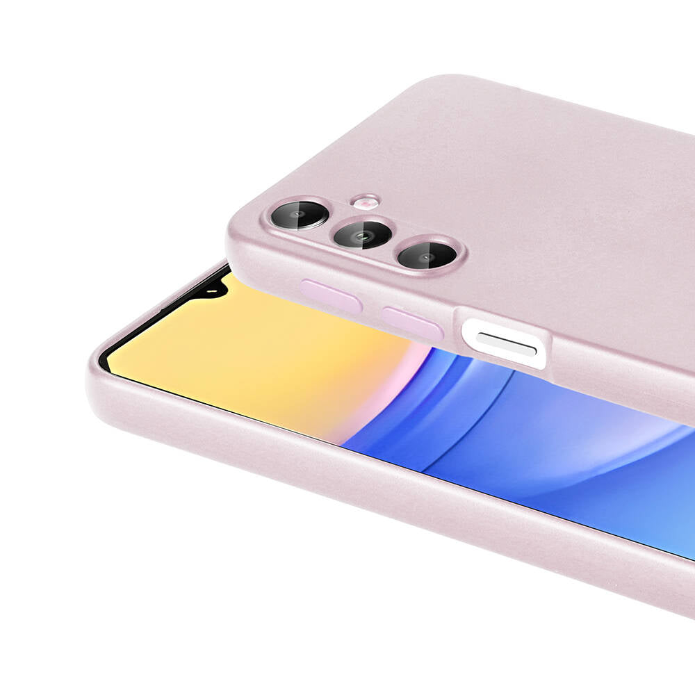 Galaxy A15 Kılıf Zore Premier Silikon Kapak Mürdüm
